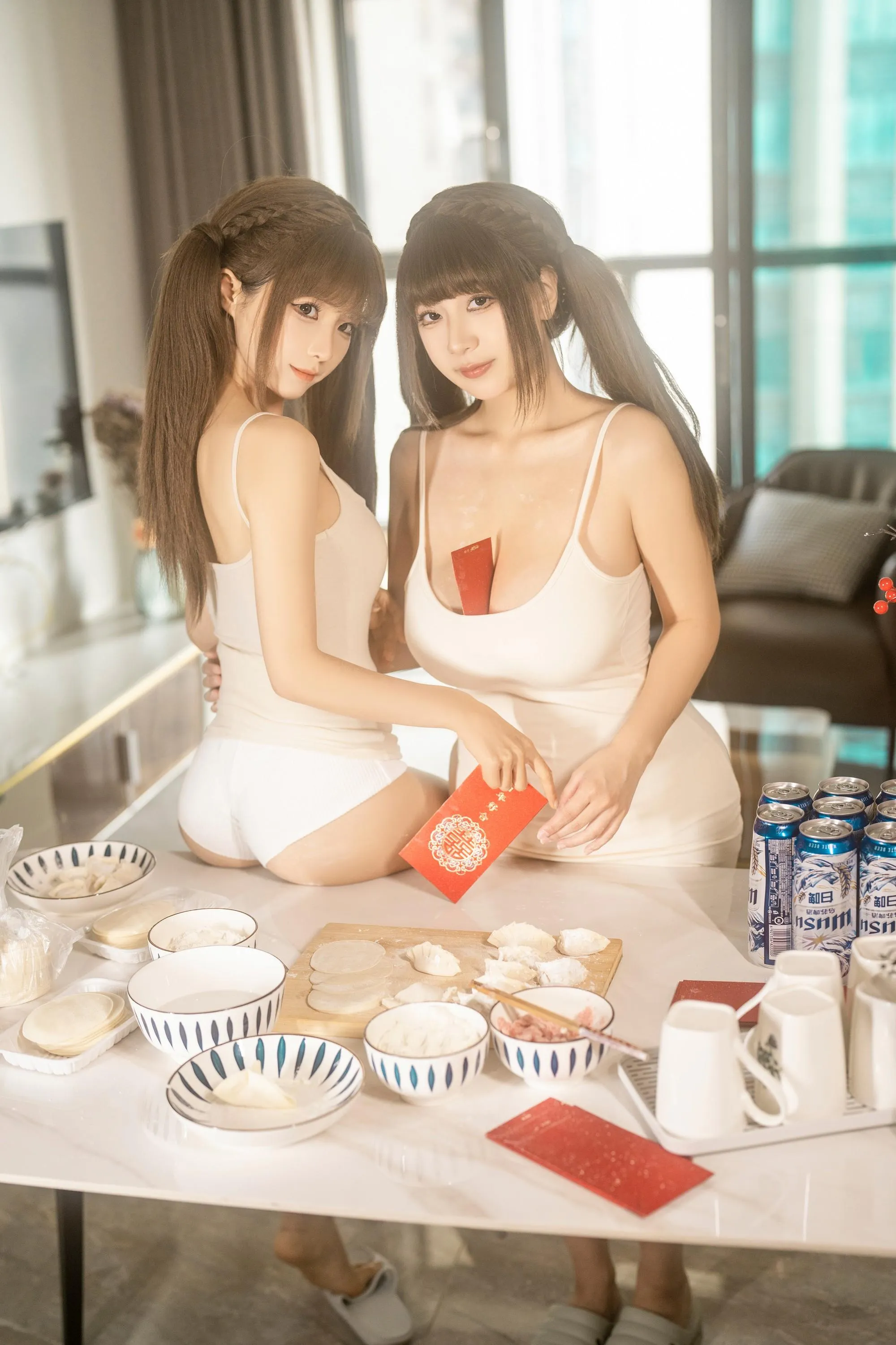 蠢沫沫 – NO.277 双人新年贺岁浅安安 [103P]插图3